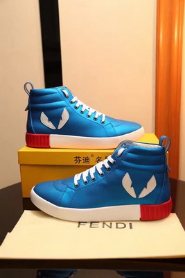 Fendi High-Top Fashion Men Shoes--002